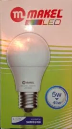 لامپ LED 5W- 6500K