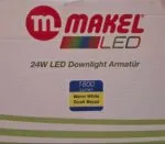 پنلLED توکار 24W ماکل-6500K - Image 3